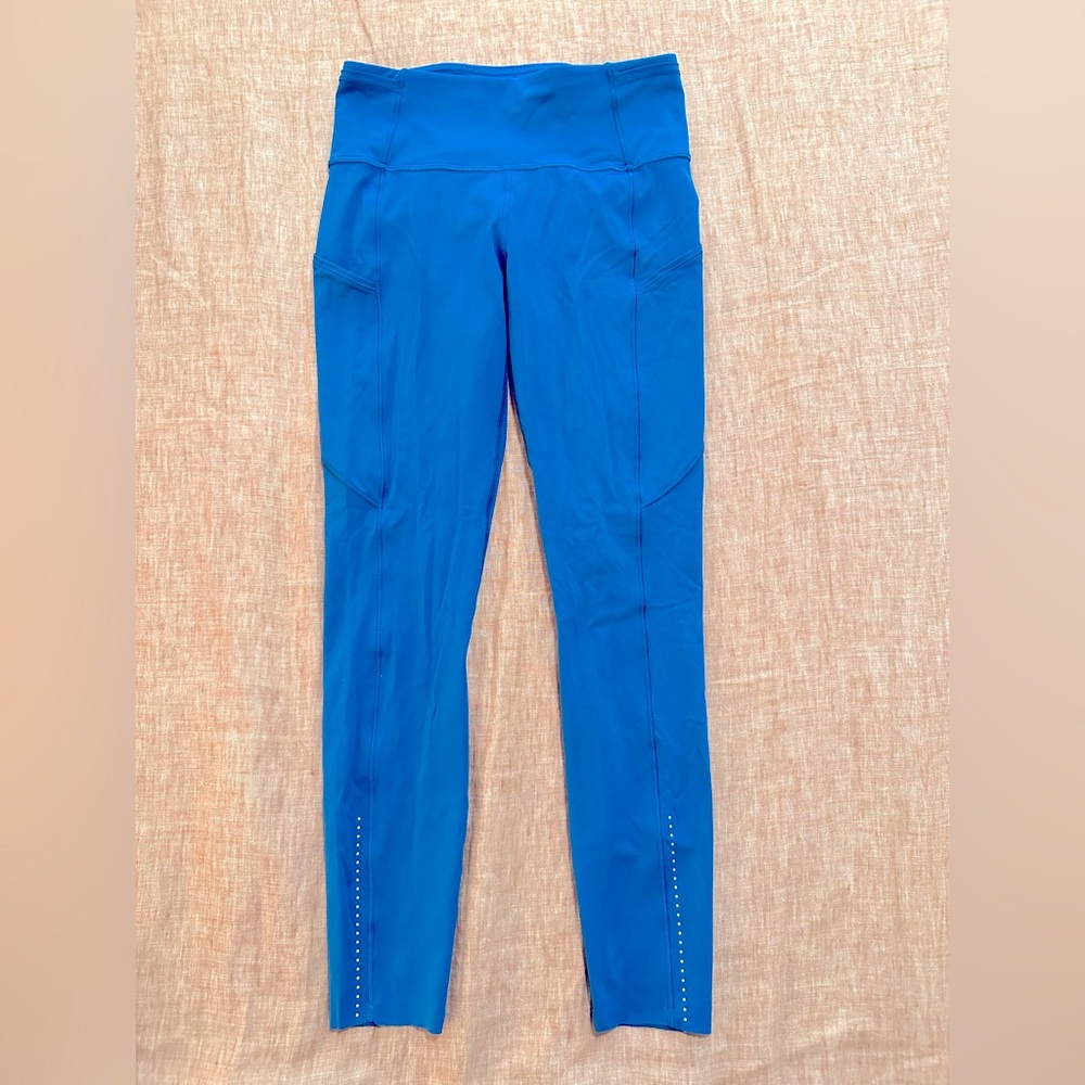 Lululemon Fast and Free Leggings, 25 inch inseam, size 6